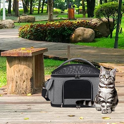 Bolso transportador para gatos plegable que elimina el estrés 7