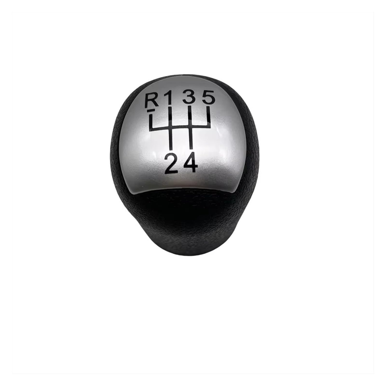 Zhannuobhd Silver For Twingo For Scenic For Megane For Laguna For Kangoo Auto Gear Shift Knob Lever Shifter Stick Shifter Lever Knob(Silver)