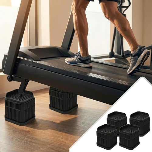 Customizable Treadmill Incline Riser Blocks: Adjustable 1/2/3 Inch Height
