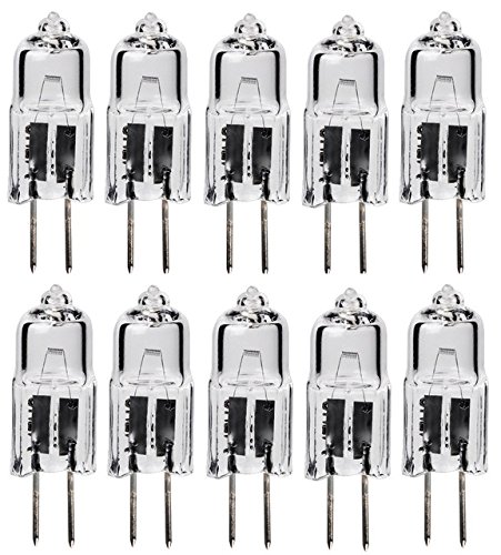 10Pack - 20 Watt T3 G4 Base 12 Volt Light bulb 20W 12V Landscape