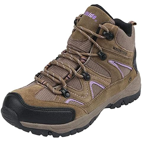 Northside womens Snohomish-w Hiking Boot, Tan/Periwinkle, 8.5 US Cover