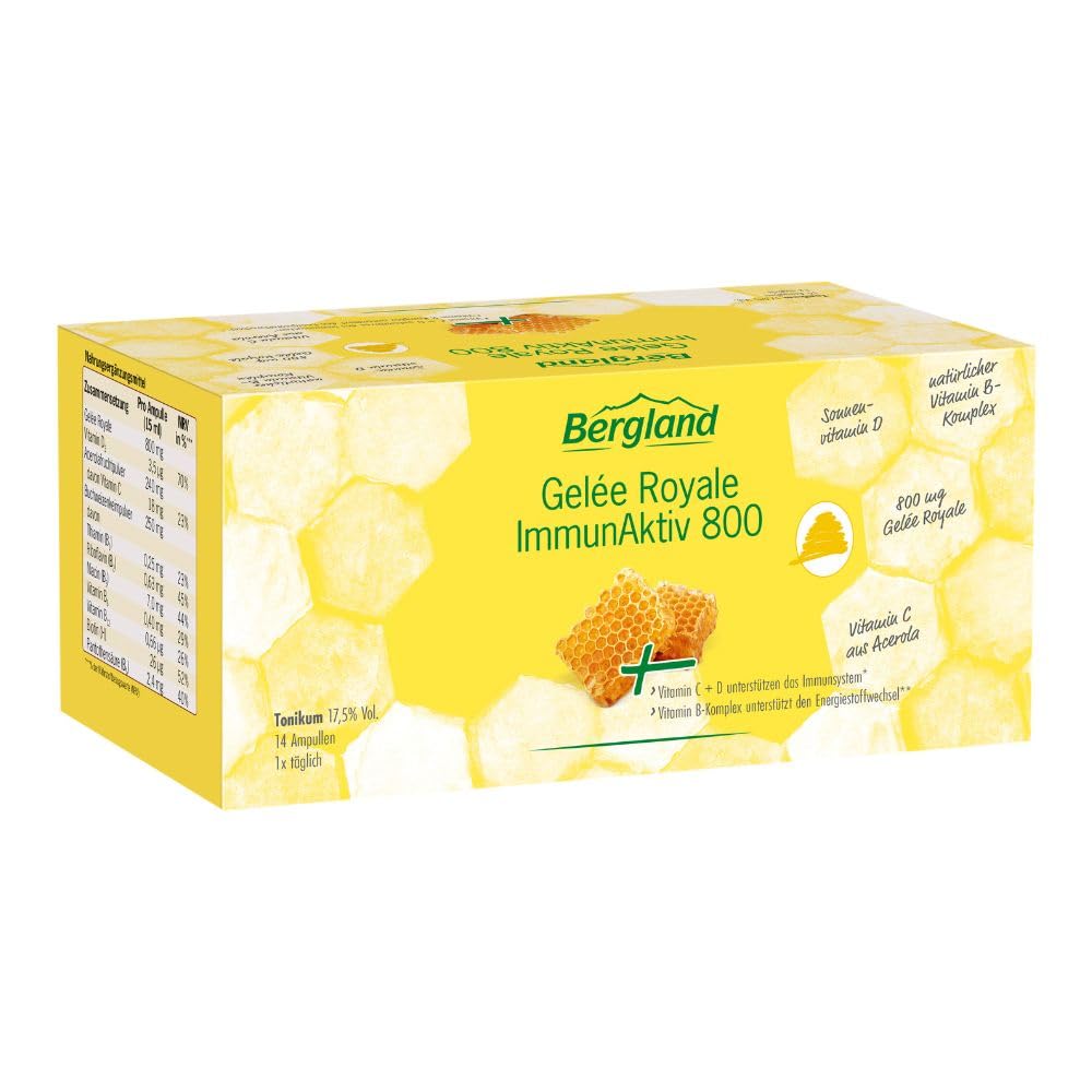 Gelee Royale Immunaktiv 800 15 ml Trinkampullen