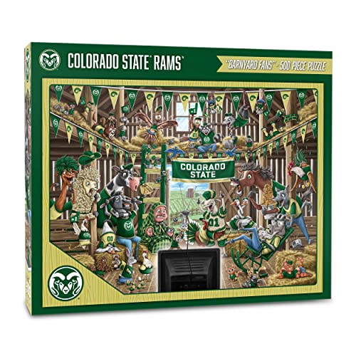 Image of YouTheFan NCAA Barnyard Fans 500pc Puzzle
