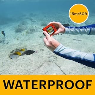 KODAK Pixpro WPZ2 - Fotocamera Digitale Compatta 16M Pixel, Impermeabile fino a 15m, Antiurto, Video 720p, Schermo LCD 2,7 - Batteria Li-ion, Rosso