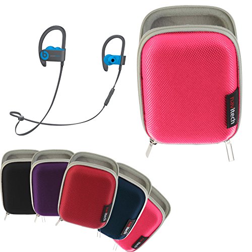 Preisvergleich Produktbild Navitech rosa Harter Fall für die Beats PowerBeats 3