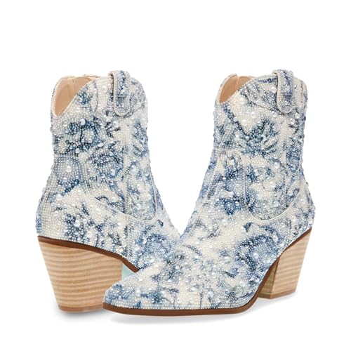 Image of Betsey Johnson Women's Diva Cowboy Western Boots
