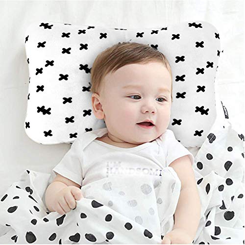 最安値 Jiansu ベビーまくら 2枚 セット向き癖防止枕 絶壁頭 斜頭 変形 猫背 寝姿を矯 正 頭の形が良くなる 男女兼用 汗とり 快眠 低反発ピロー 綿100 無添加 寝ハゲ対策 通気まくらの価格比較