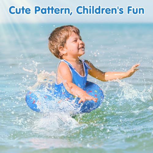 HeySplash Swim Vest 2 Pack, Toddler Pool Floaties Fit 20-50 and 30-50 Lbs, Children Swimming Vest with Adjustable Strap, Swim Jacket Water Wing Arm Float, Puddle Beach Boat Jumper Boy