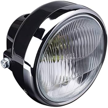 Amazon | TOP QUALITY ミニ ヘッドライト レンズ径 130mm 12V 35