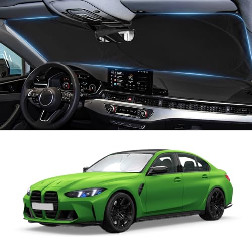 for 3 Series Windshield Sun Shade Sunshade Fits BMW 2019-2025 2026 3 Series/ F30/ F31/ F80/ M3 for BMW 328i 335i 320i 330i 325i Windshield Cover Window Shield Protector Sun Visor Accessories
