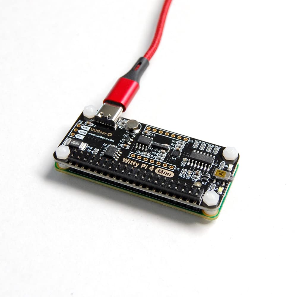 Witty Pi 4 Mini : horloge en temps réel et gestion de l'alimentation pour Raspberry Pi