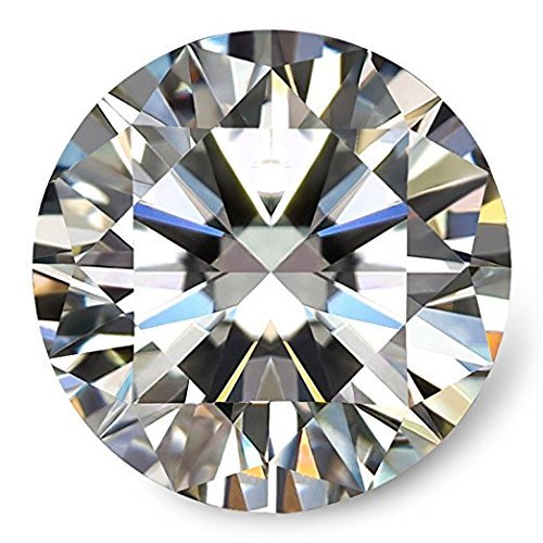 Certified Moissanite Gemstone Natural Top Quality Loose Stone 2.82 Carat by Gemselect