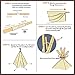 Lavievert Natural Canvas Teepee Tent for Kids, Foldable Teepee Play Tent with A Water Resistant Bottom Mat, Gifts Playhouse for Girls or Boys Indoor & Outdoor Play