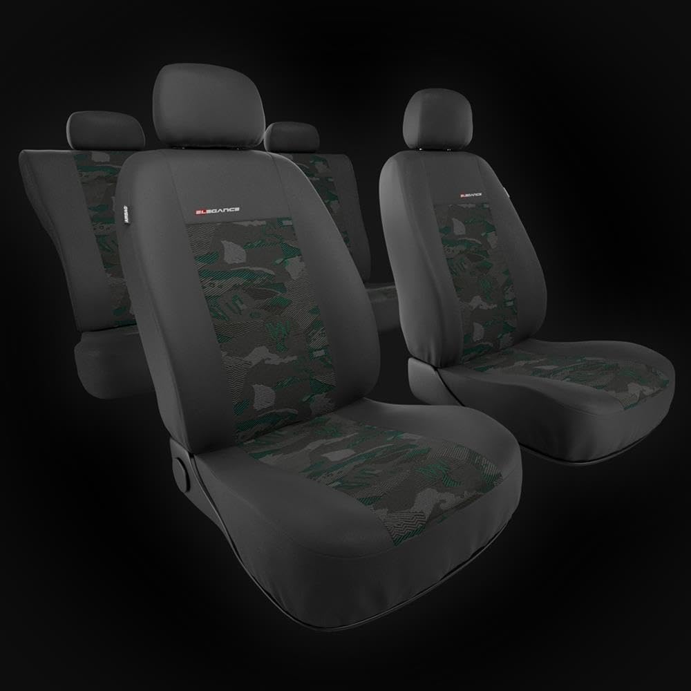 Mossa Fundas Asientos Coche aptas para Mitsubishi L200 1993-. UNE-GR | Pick-Up, I, II, III, IV, V, VI