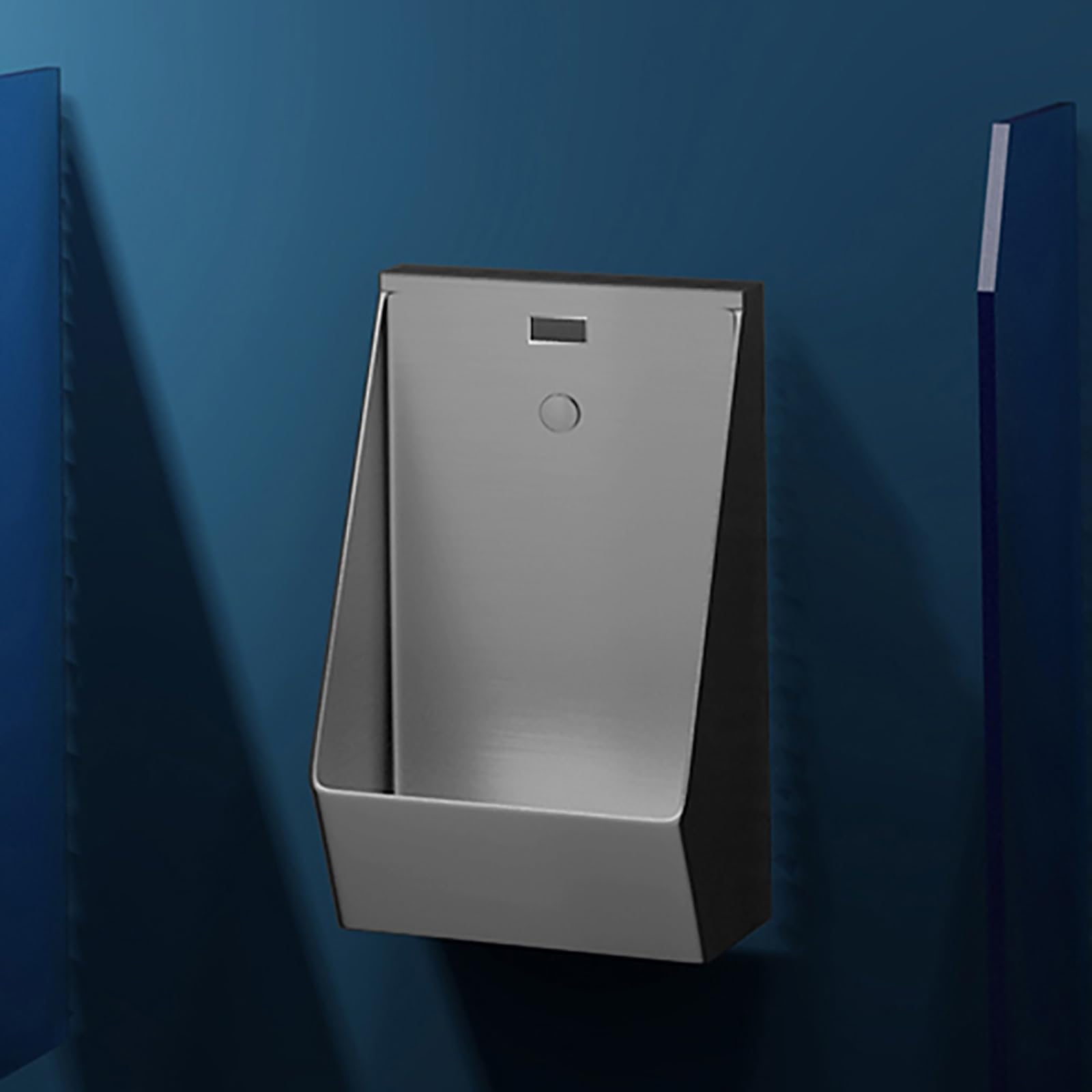 GTHTUHFD Urinals For Men Spill Proof, Bar Urinals, Stainless Steel Urinals, Urinals For Men Spill Proof Nighttime, Garage Urinal, Urinals For Men Bathroom, Outdoor Toilet,Gri,Gris