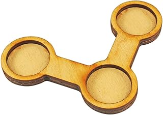 LITKO One Inch Coherency Tray, 3-Figure Wedge Formation, 25mm Circle Bases