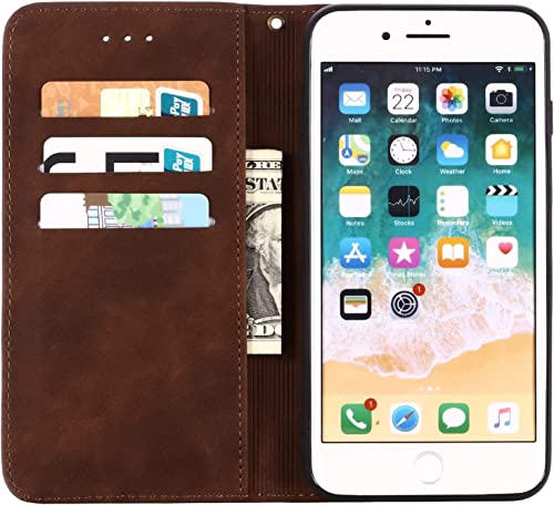 Étui iPhone 11 portefeuille orange pour visionnage mains libres - 3