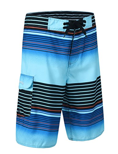 Image of unitop Men's Board Shorts Summer Holiday Surf Trunks Quick Dry