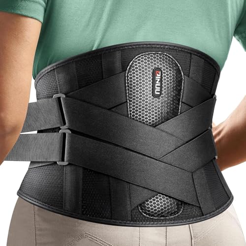 Dual X-Back Brace for Lower Back Pain Relief with Bionic Support ...