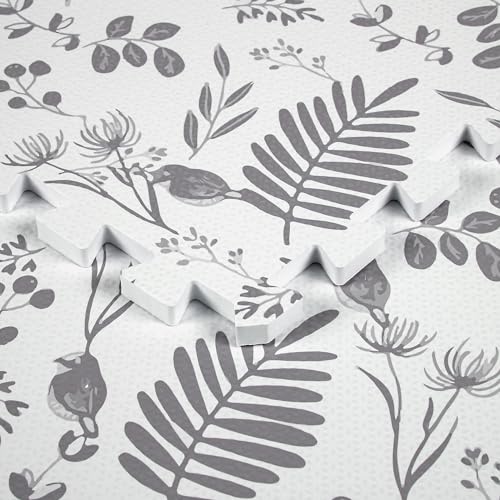 Playmat, 6ft x 4ft, Non-Toxic, Large, Play mat for Baby, Infant and Toddlers, 6 Interlocking Tiles of Soft Non-Toxic EVA (Fernscape)