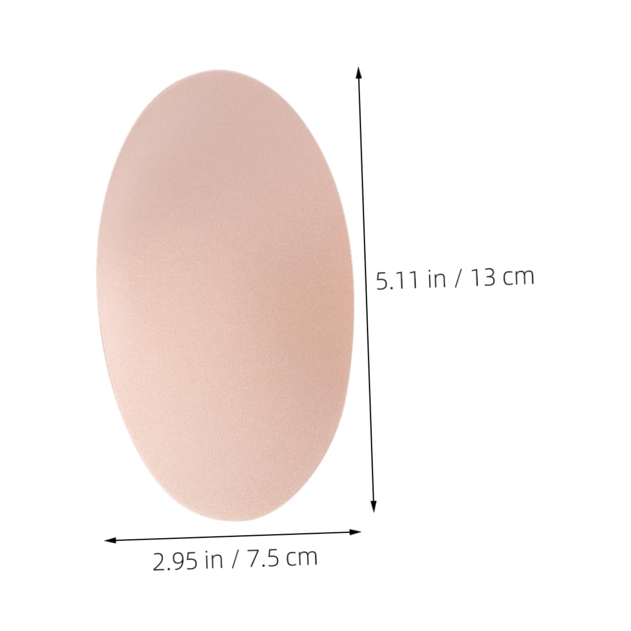 NOLITOY Shoulder Pads for Dresses Self-adhesive Shoulder Smoothing Pads Non-slip Adhesive Breathable Sponge for Women Men