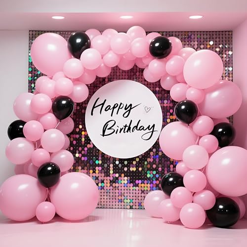 Image of Awenztech 120pcs 5 inch Light Pink Latex Balloons