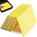 50 piezas Esponja de soldadura de alta temperatura, Almohadillas de Esponja para Soldador, Esponja Limpieza para Soldadura Soldadura Soldador Esponja Estaño Amarillas