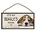 Imagine This Wood Breed Decorative Mortgage Sign, Beagle