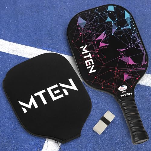 Image of MTEN Pickleball Paddles Set of 2 /4 /1, USAPA Approved Fiberglass Rackets