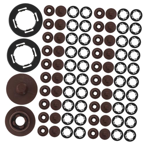 Clips de fixation tapis GARVALON en ABS pour habitacle auto x100