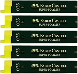 Faber-Castell 0.5mm F Super-Polymer Fineline Lead (Pack of 12)