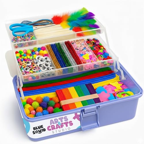 Kit de loisirs créatifs violet pour des ateliers artistiques en famille réussis