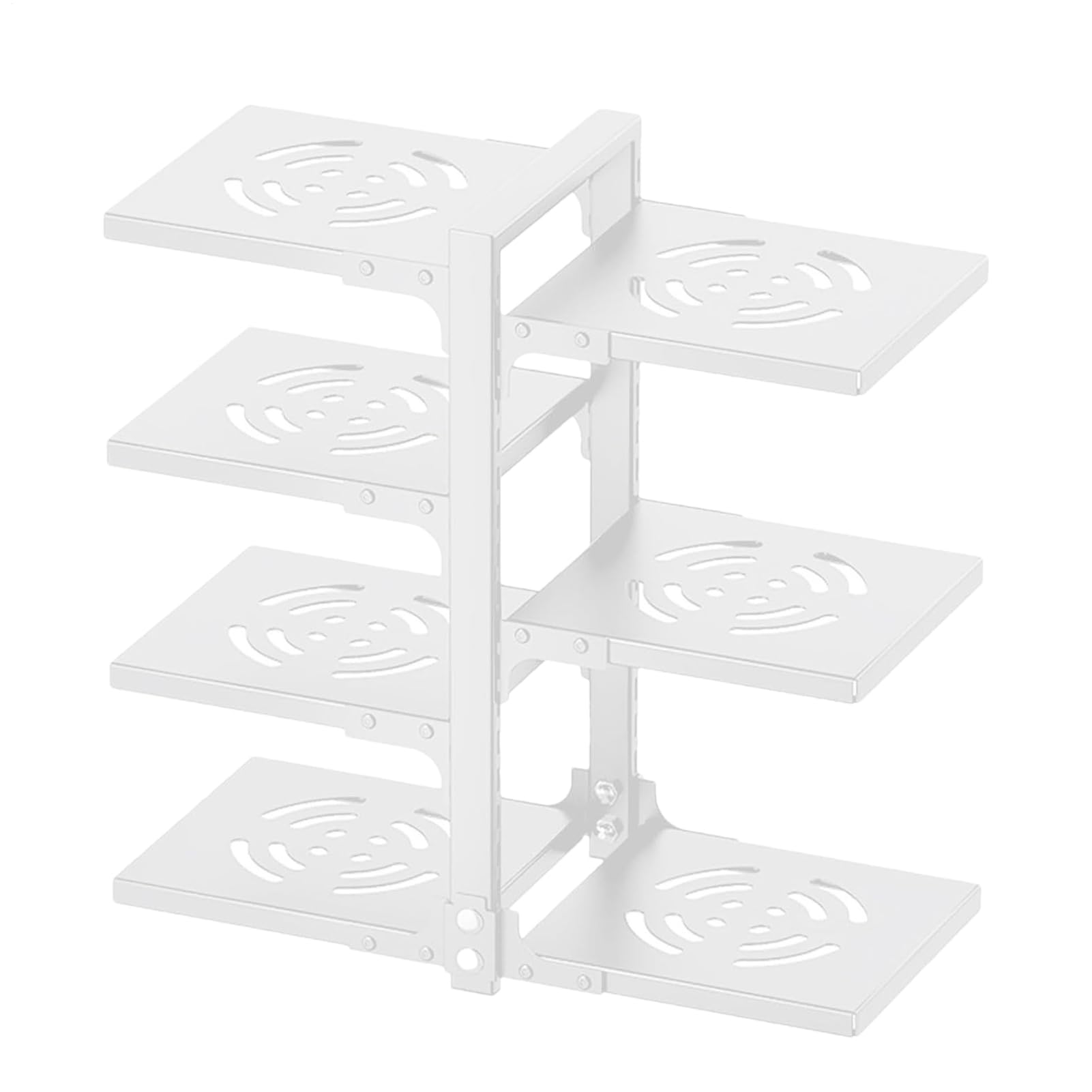Organizzatore di pentole e padella, organizzatore di pentole Panna | Porta per il display pesante del rack per pentole, supporto regolabile per l'organ
