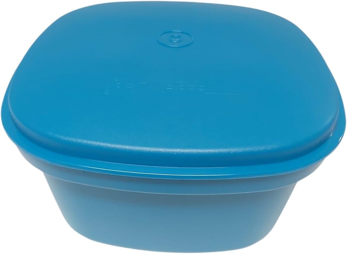 Tupperware Servierstar Siebservierer Thermo-Duo Küchenhelfer mit Sieb Küchenchef Warmhalten Warmie Tups Sieb türkis grün XXL Paket mit Garkörbchen und Messlöffel 2,8 Liter