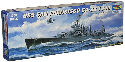 USS CA-38 San Francisco 1942 croiseur lourd de la marine américaine modélisme naval militaire