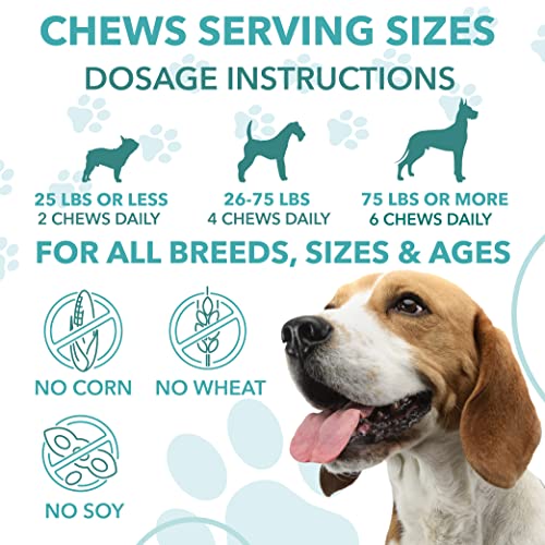 Hemp Calming Chews for Dogs with Anxiety and Stress - 180 Soft Dog Calming Treats - Dog Anxiety Relief - Storms, Barking… - Image 7