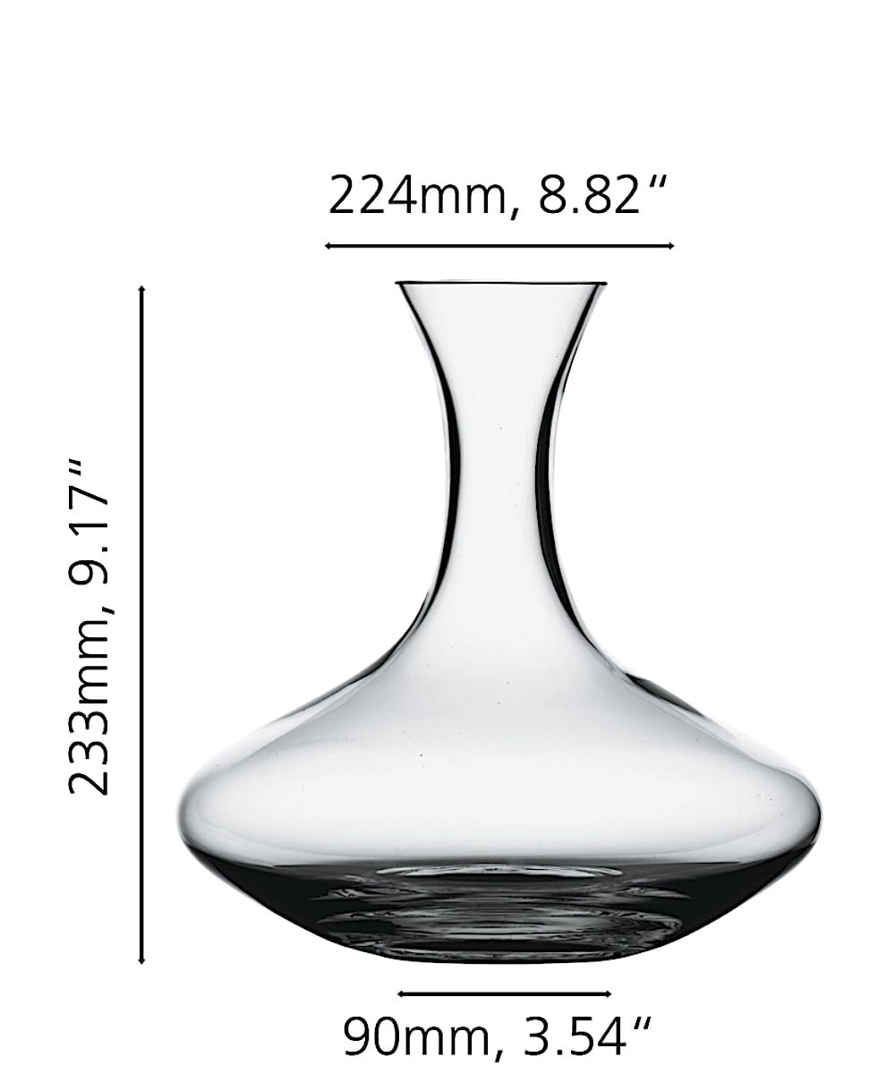 Spiegelau Dekanter Rotwein und Weißwein 1,5 Liter, Vino Grande, 7060157, Weinkaraffe aus Kristallglas, Weindekanter