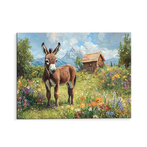 DIY G o_ Paint by Numbers hG Lbg l ʂ肦 q̗phGLoXNtg LoXA[g uVƃANG̋, CeA rO, ւ̃Mtg 40x50cm (t[X
