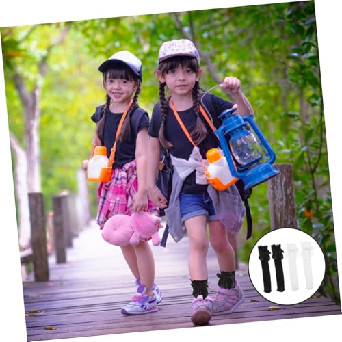 Girls Knee High Lace Stockings Bows 4 Pairs of Breathable Socks for Kids Elegant Striped Dress Decor Socks for Outdoor and Fashion Wear4