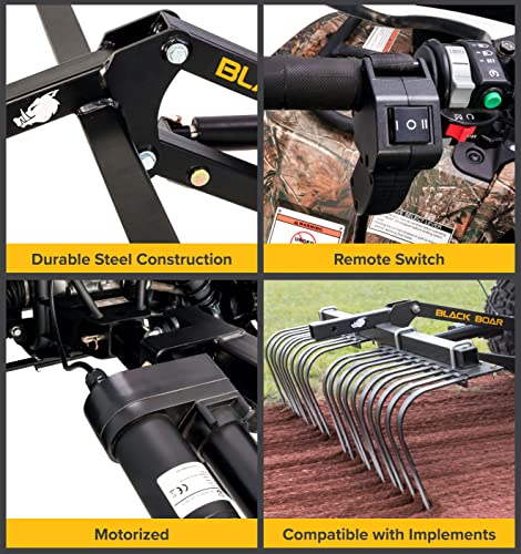 Camco Black Boar Atv/Utv Electrical Implement Lift, 50 Inches (66000) #TOP1