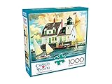 Buffalo Games - Charles Wysocki - Rockland Breakwater Light - 1000 Piece Jigsaw Puzzle