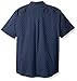 Dockers Men's Short Sleeve Button-Down Comfort Flex Shirt, Montecito Blue, Large