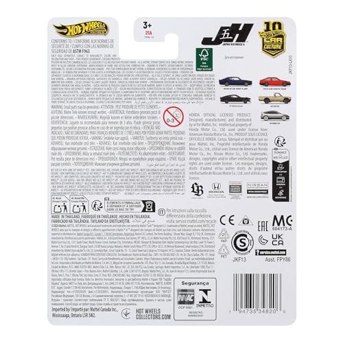 Hot Wheels Car Culture Premium ’88 Honda CRX – Ansicht 6