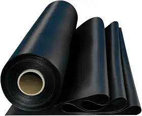 Manta/Lençol Borracha Liso Antiderrapante 1mm 80cm X 1mt Celpan