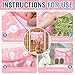 UPINS 2 Pack Hay Bag for Rabbits 2-Hole Hanging Hay Feeder Guinea Pig Hay Bags, Hay Feeder for Rabbits Chinchillas Hamsters Small Pets and Animals