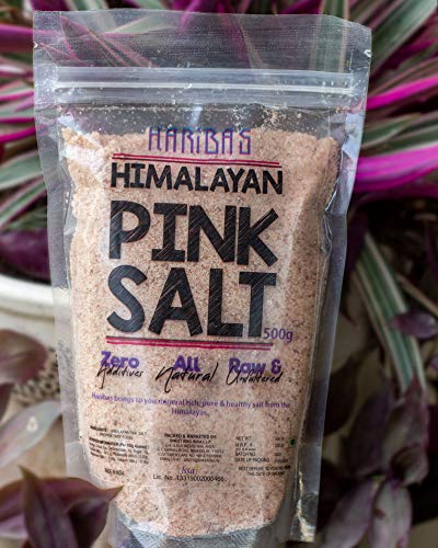 Image of HARIBAS Himalayan Pink Salt for Weight Loss Organic 500GM (Pack of 3)