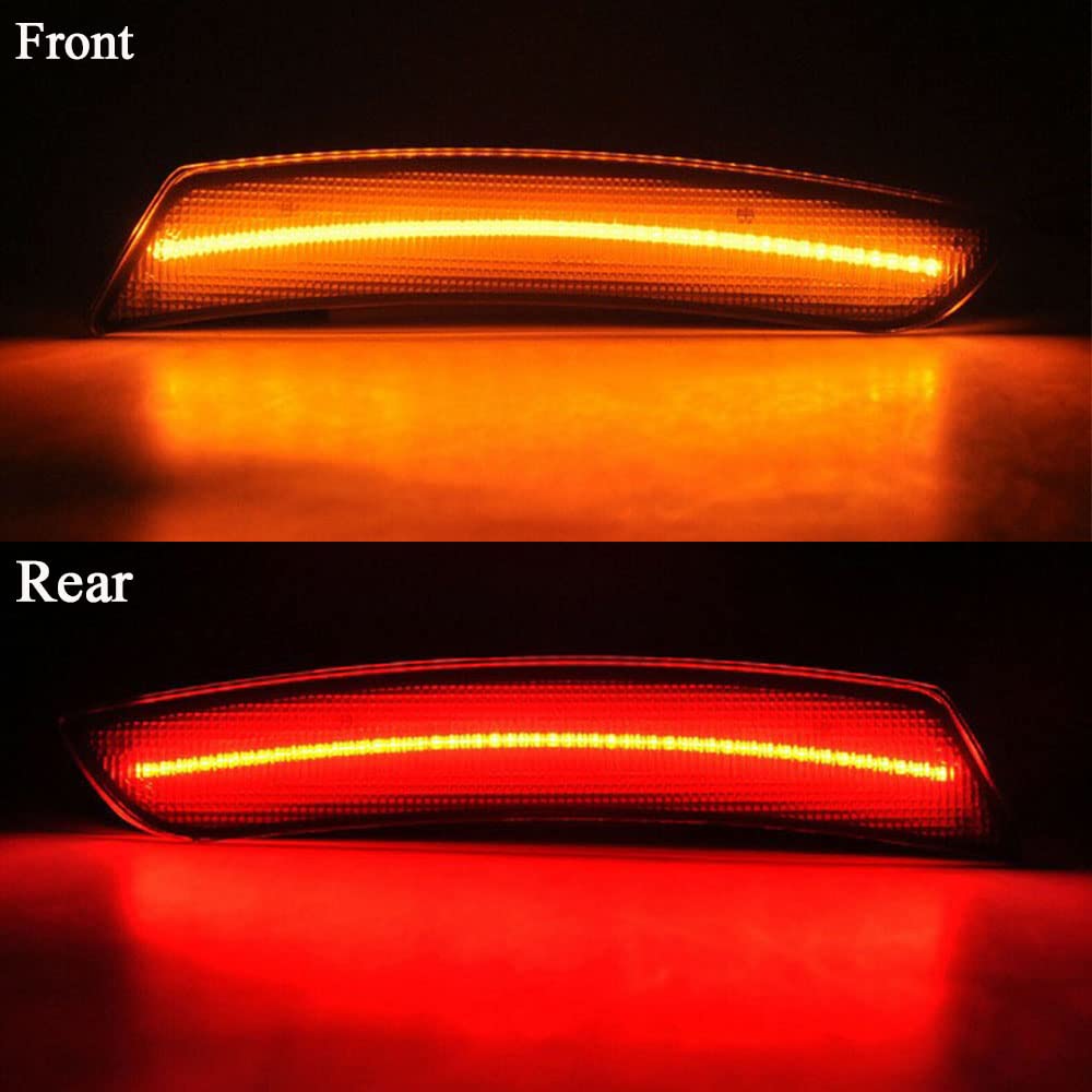 Amazon.co.jp: スモーク レンズ フル LED サイドマーカー ライト