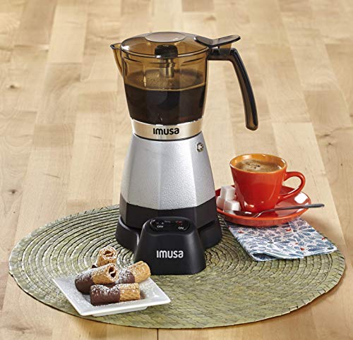 IMUSA-USA-B120-60007-Electric-CoffeeMoka-Maker-3-6-Cup-Silver