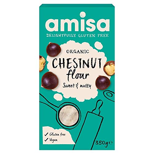 Amisa Organic Gluten Free Chestnut Flour 350g - Pack of 2 image 2
