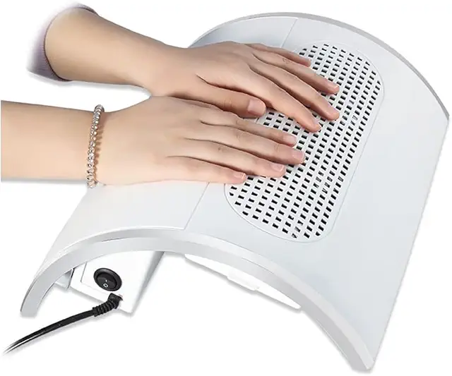 SQUADO Professional Nail Vacuum Cleaner with Hand Rest - Afzuiger Nagels
